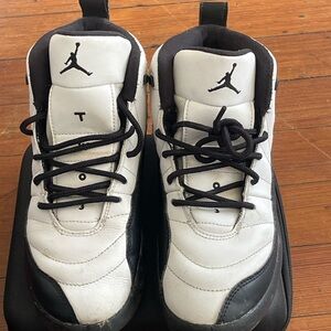 Black and White Jordans